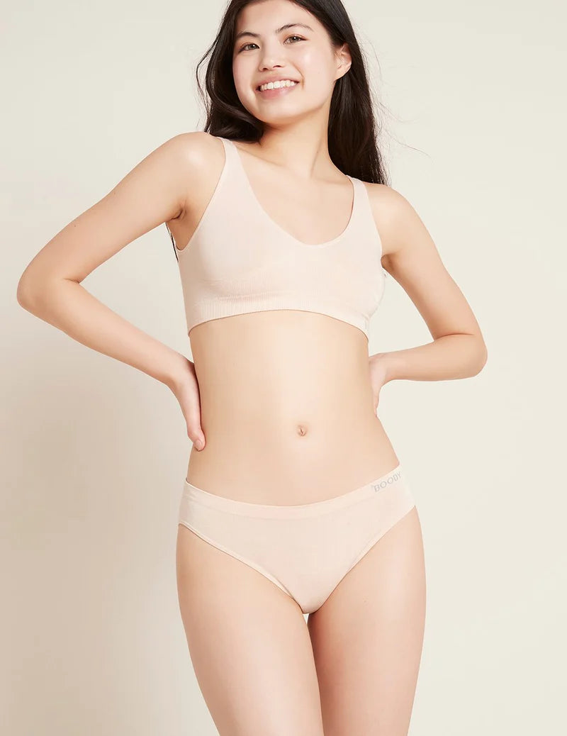 BOODY クラシック ビキニ NUDE 肌色 薄ピンク ブーディー 下着 ショーツ パンツ オーガニック バンブー 人気 肌に優しい 地球に優しい ストレスフリー 冷え性 boodyjapan サイズ#boody エシカル