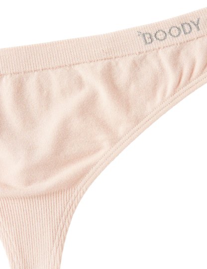 BOODY Tバック Gストリング Nude 肌色 薄ピンク ブーディー 下着 ショーツ パンツ オーガニック バンブー 人気 肌に優しい 地球に優しい ストレスフリー 冷え性対策 boodyjapan サイズ
